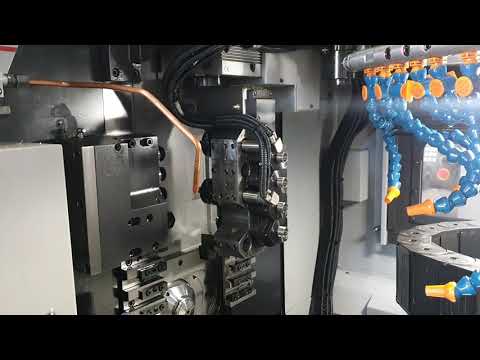 Tsugami SS327-5AX Toolzone CNC Swiss Lathe