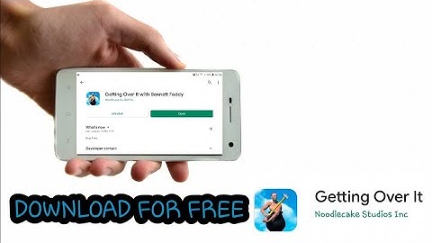 GETTING OVER IT FREE//MEDIAFIRE LINK//120MB