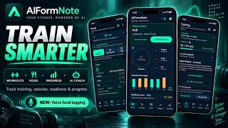 AIFormNote – Train Smarter. Track Food. See Real Progress.