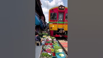 Maeklong Railway Market, Thailand