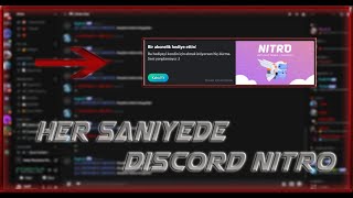 Her Saniye Discord Nitro Kodları Üreten Site!! (Hazır Alt Yapı)