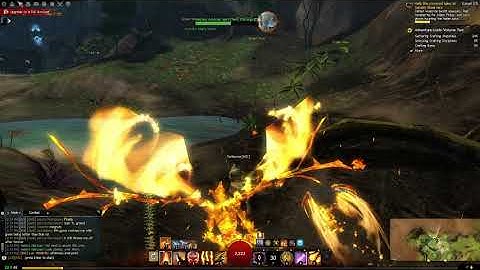 Guild Wars 2 - Elementalist(gameplay part 1)