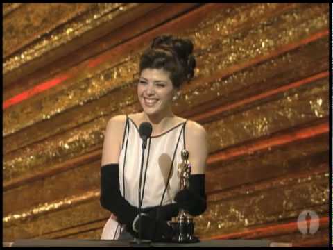 Marisa Tomei winning Best Supporting Actress