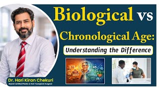 Biological Age vs Chronological Age – What is your real age? #HealthyAging #LongevityTelugu