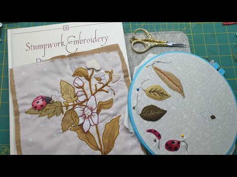 Vintage Sewing Techniques - Stumpwork Pt 2 - YouTube