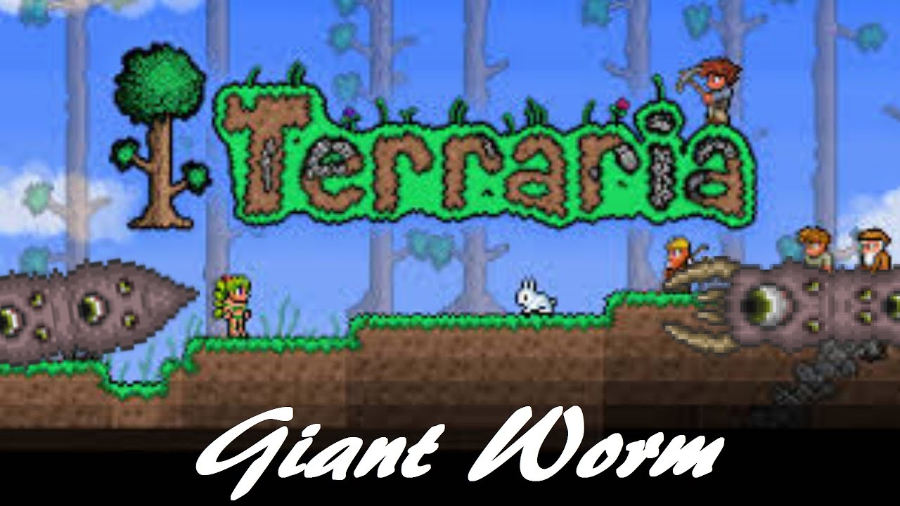 Terraria Part 9 Giant Worm