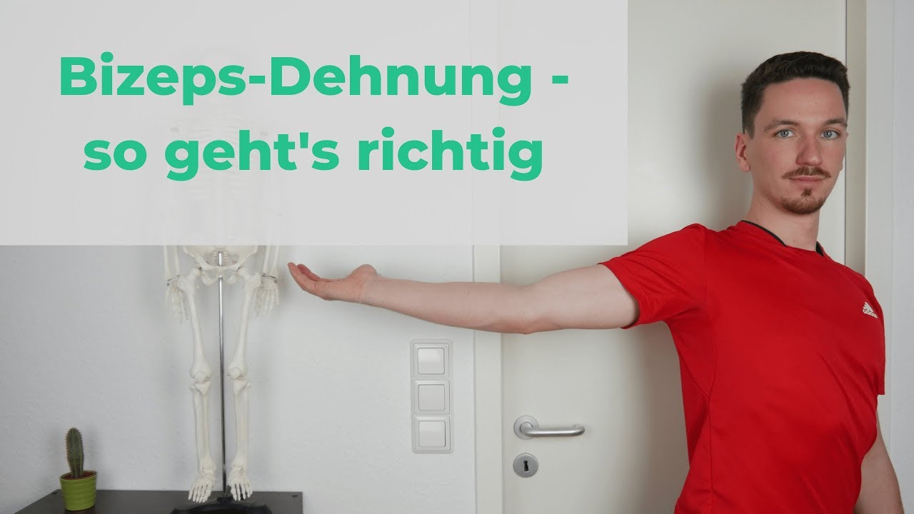 Richtig Dehnen #9 - so dehnst du deinen Bizeps richtig - YouTube