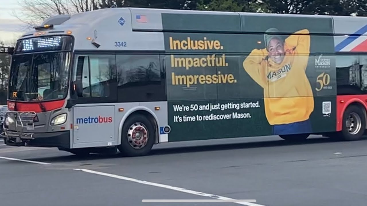 Wmata Metro Bus 2020 New Flyer Xcelsior XN40 3342 Route 16A To wmata-metro-bus-2020-new-flyer-xcelsior-xn40-3342-route-16a-to