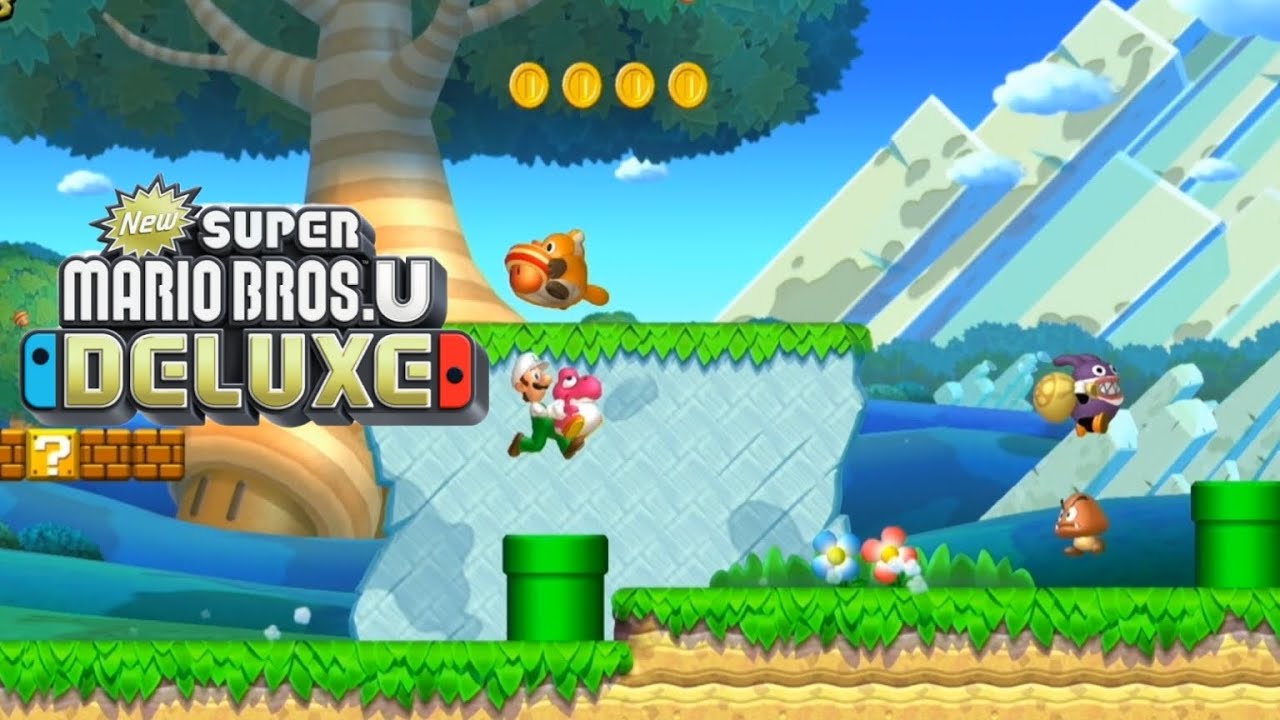 New Super Mario Bros. U Deluxe [World #2] [Full Playthrough]