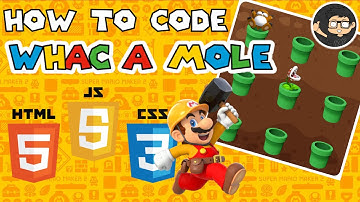 Whack a Mole Game in Javascript HTML CSS