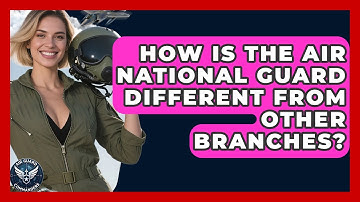 How Is The Air National Guard Different From Other Branches? - Air Guard Commanders