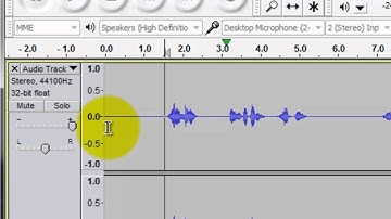 Audacity: Adjust Overall Volume