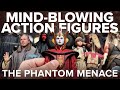 Amazing 6 Star Wars Action Figures My Phantom Menace Shelf 