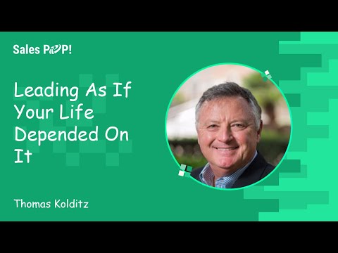 Tom Kolditz interview with SalesPOP!