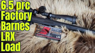 6.5Prc Factory Barnes 127Gr Lrx Review