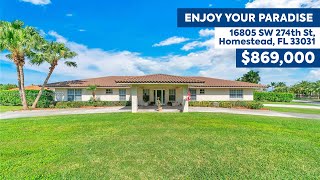 16805 Sw 274th St Homestead Fl 33031