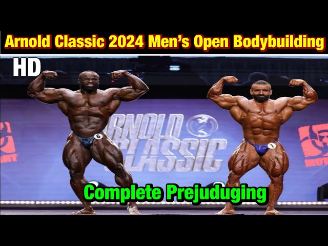 Arnold Classic 2024.Men's Open Bodybuilding Complete Prejudging