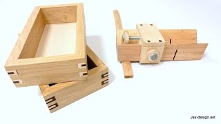 Step by step how to make a spline jig. Get big results from this small jig. I will show you how it works and build 2 boxes with different 
