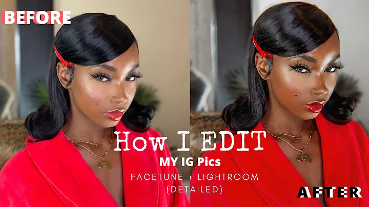 HOW I TAKE & EDIT MY INSTAGRAM PICTURES | Catfishi...