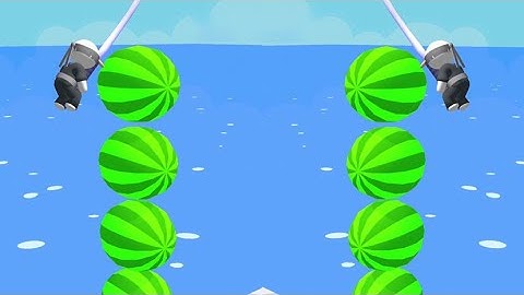 Master slicer. Pleasant and relaxing sounds in games. #asmr