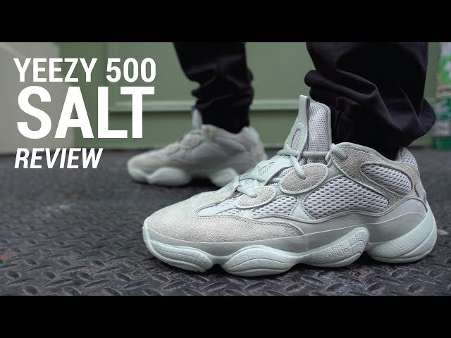 Kemiker marv kaldenavn Adidas Yeezy 500 Salt Review & On Feet - YouTube