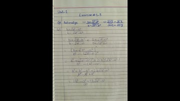 Exercise 1.3 Question 7 - 9 Notes | 10th Class General Math| Quaid-e-Azam Academy 💯💯👌