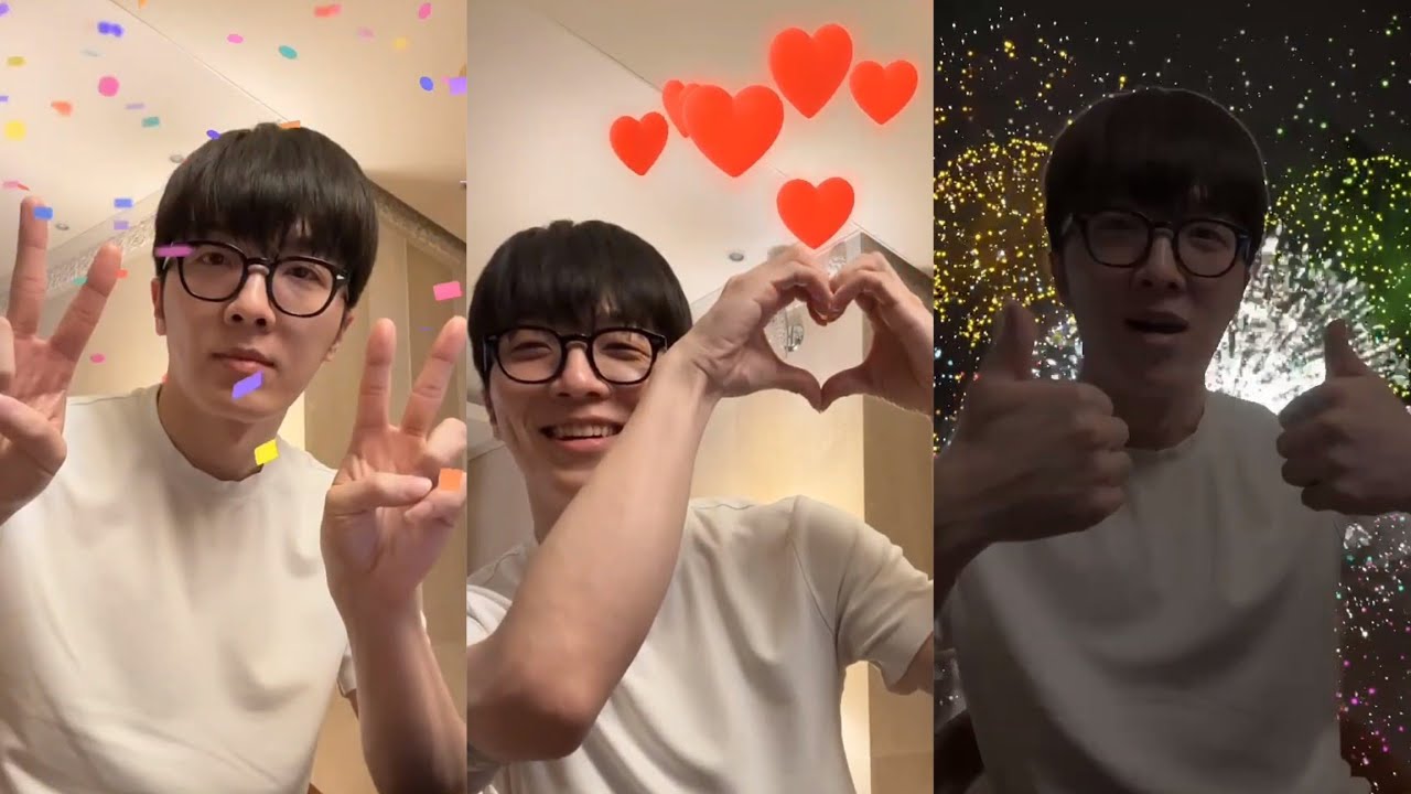 따봉 날리면 따봉이 나온다고요 ..? [240121 적재 인스타 라방] - YouTube