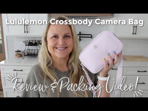 LULULEMON  Crossbody Camera Bag Review & Packing Video