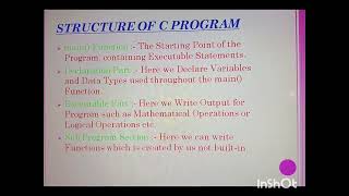 C PROGRAMMING - Introduction 