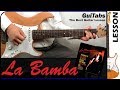 How to play LA BAMBA 🎸 - Los Lobos / GUITAR Lesson 🎸 / GuiTabs #158 A
