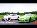 Fifth Gear: Porsche 911 GT3 RS Vs Nissan GTR Nismo