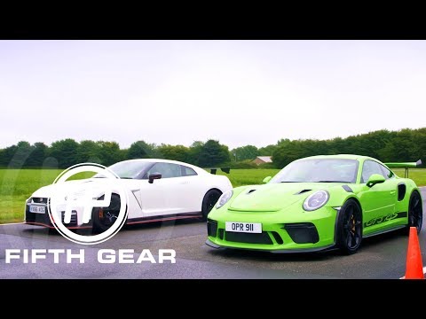 fifth-gear:-porsche-911-gt3-rs-vs-nissan-gtr-nismo