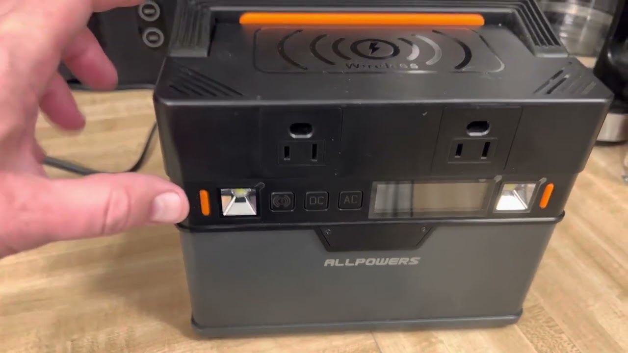 ALLPOWERS portable power station（AP SS 005 BLA） - YouTube