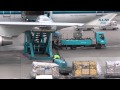 unloading a brand new volkswagen from a B747