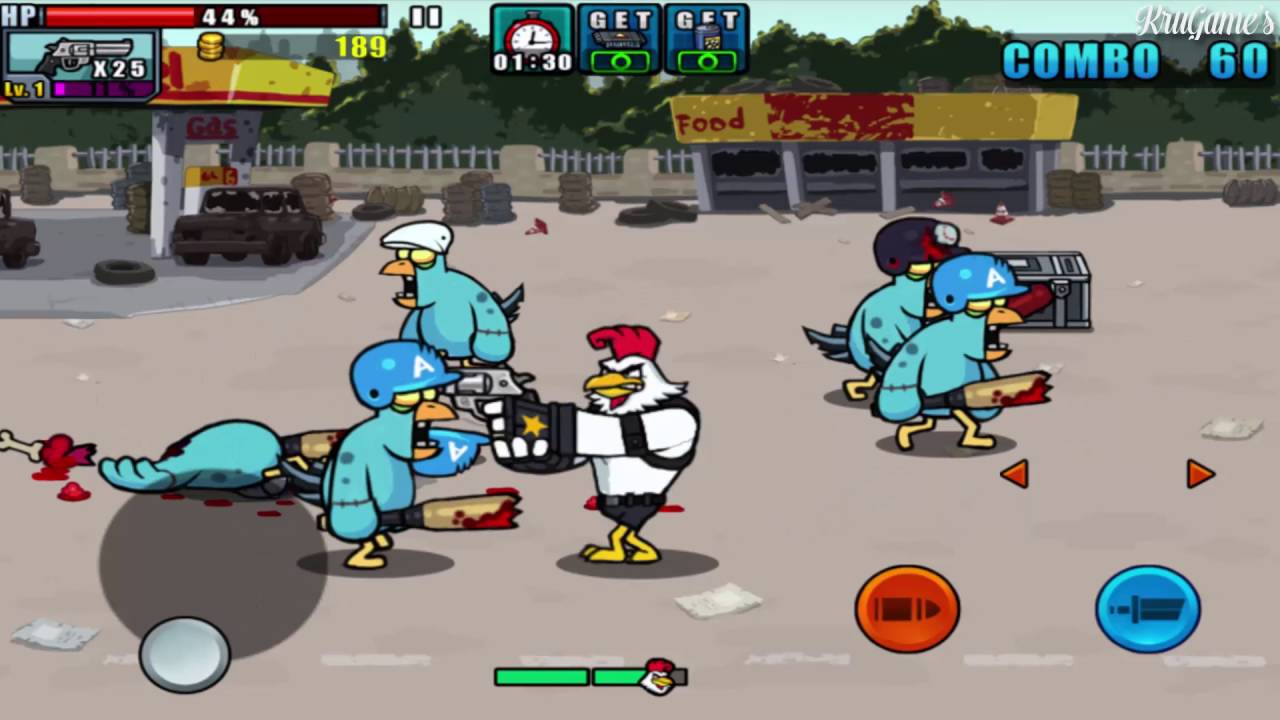 Chicken Warrior:Zombie Hunter Android Gameplay