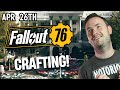 Crafting  questing  fallout 76