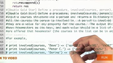 Involved Solution - Intro to Computer Science
