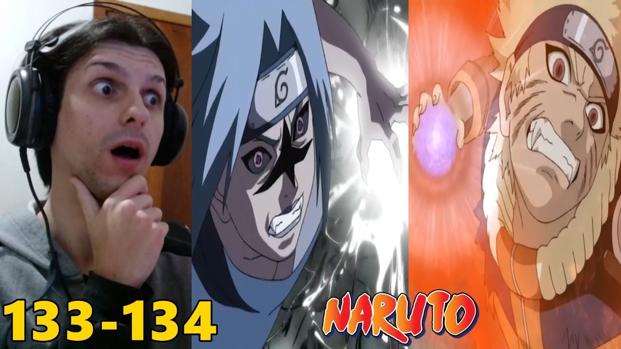 Naruto vs. Sasuke: SE BEIJEM LOGO [React Naruto Clássico ep. 128