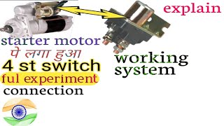 Solenoid 4 st switch.4 st relay.solenoid switch.4 st switch.starter relay.