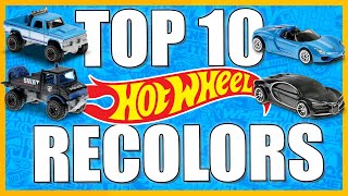 Top 10 Hot Wheels Recolors of 2020