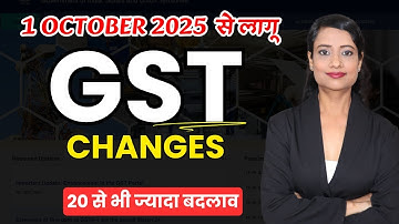 New GST Changes effective from 1 October 2025 | GST 2.0 Update
