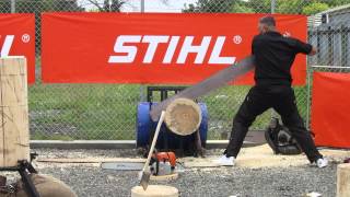 Jason Wynyard Champions Trophy demonstration at Stihl Shop Greytown (Feb 2014)