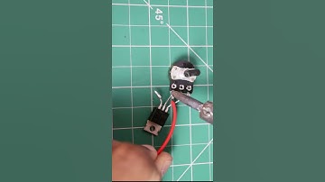 How to Make Simple DC Motor Speed Controller | #Shorts