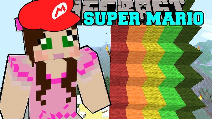 Na Balada do Mario Bros: Pirateando Minecraft