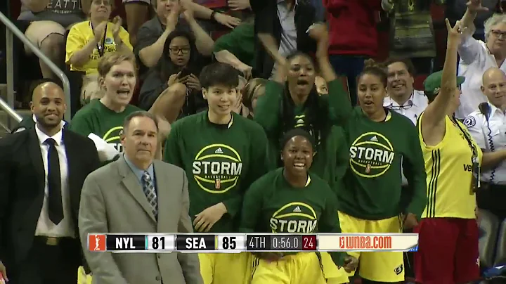 Storm Rookie Samantha Whitcomb Sinks Record SIX 3s...