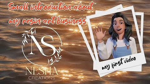 Welcome to NESHA CREATIONS 😌✨| Introducing my small resin art business