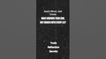 What mirrors your soul... #mystery #music #motivation