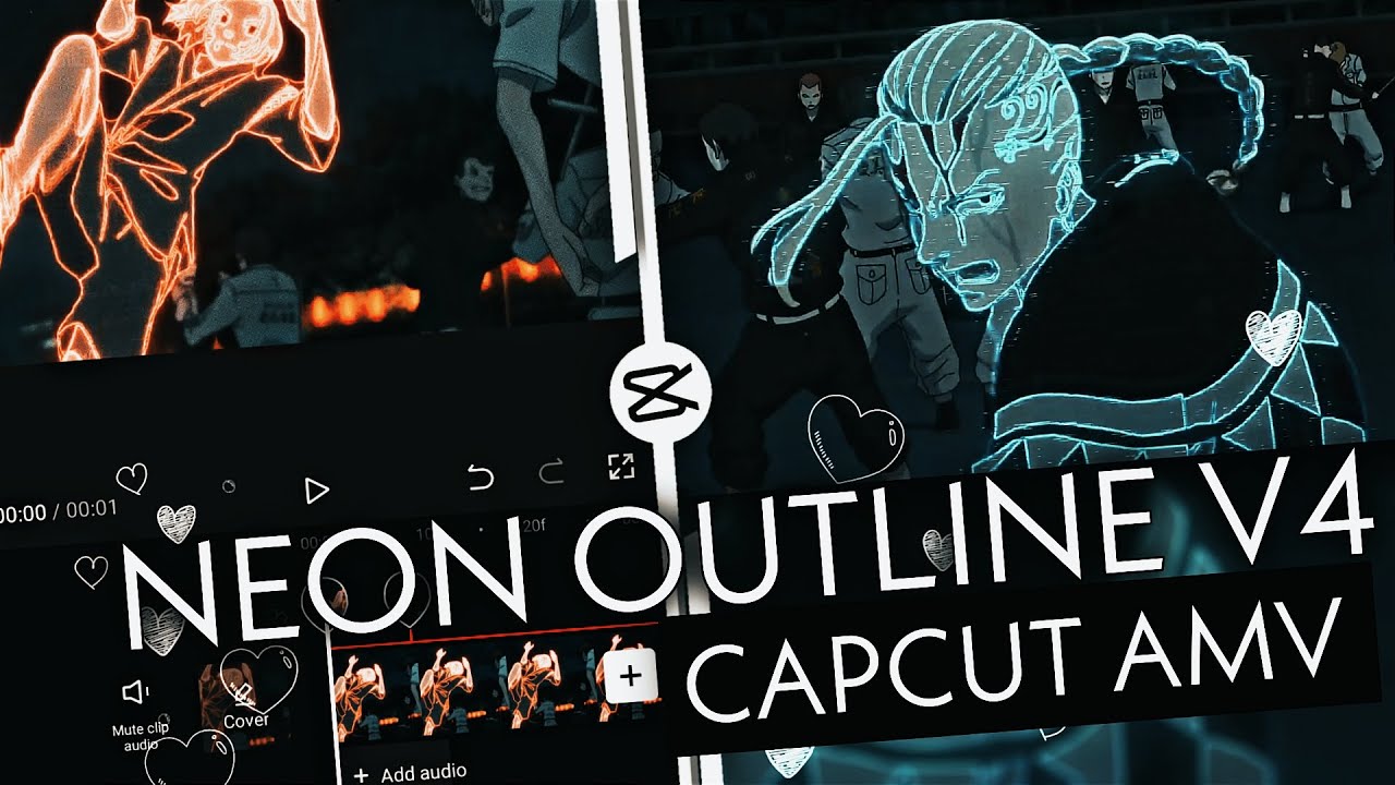NEON OUTLINE V4/BETA V OF @Deathsuki/AFTER EFFECTS | CAPCUT AMV/EDIT ...