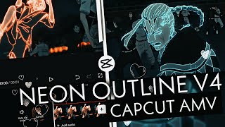 NEON OUTLINE V4/BETA V OF @Deathsuki/AFTER EFFECTS | CAPCUT AMV/EDIT TUTORIAL