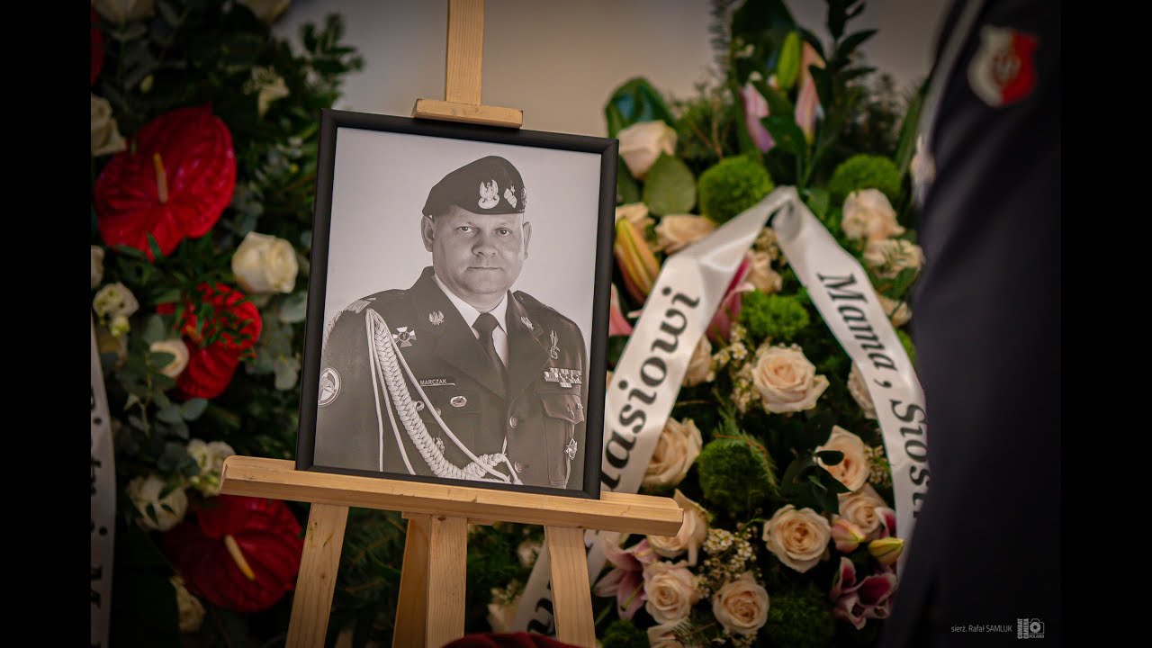 Epitafium ,, Odchodzimy wtedy, kiedy już lepsi być nie możemy,,  Pożegnanie gen. bryg. A. Marczaka.